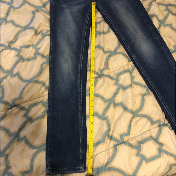🤸‍♀️Justice Girl’s Tall Skinny Denim Drawstring Jeggings🤸 - Picture 5 of 14